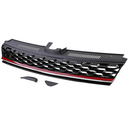 Griglia Black Gloss Clean senza stemma per VW Golf 7 GTD GTI Facelift 17-20