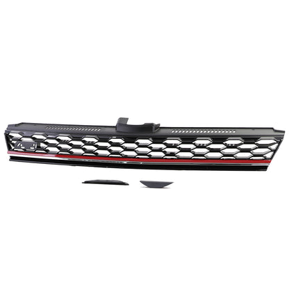 ✨Griglia Black Gloss Clean senza stemma per VW Golf 7 GTD GTI Facelift 17-20✨