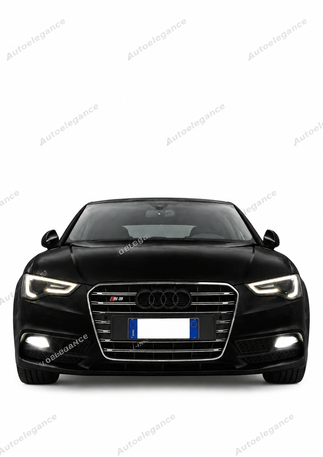 🔥ART.1559 GRIGLIA ADATTO PER AUDI A5 2012-2015 LOOK S5 PROFILI CROMATI🔥