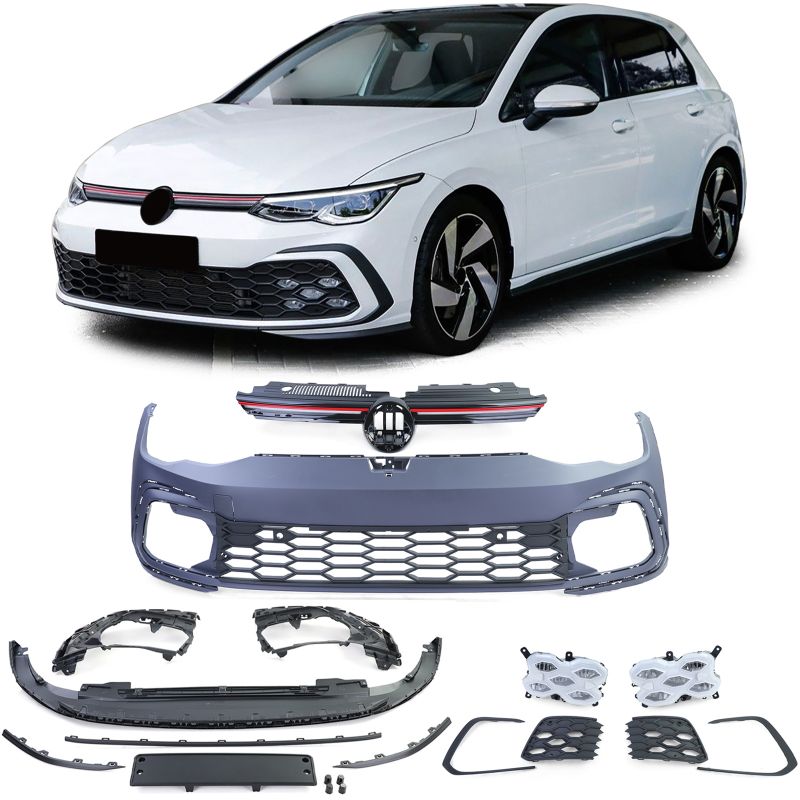 ART.2679 Paraurti Anteriore Sport con Calandra per VW Golf 8 anche GTI 2019+