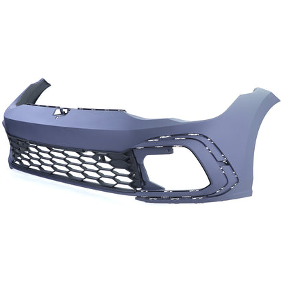 Paraurti Anteriore Sport con Calandra e LED Fendinebbia per VW Golf 8 anche GTI dal 19