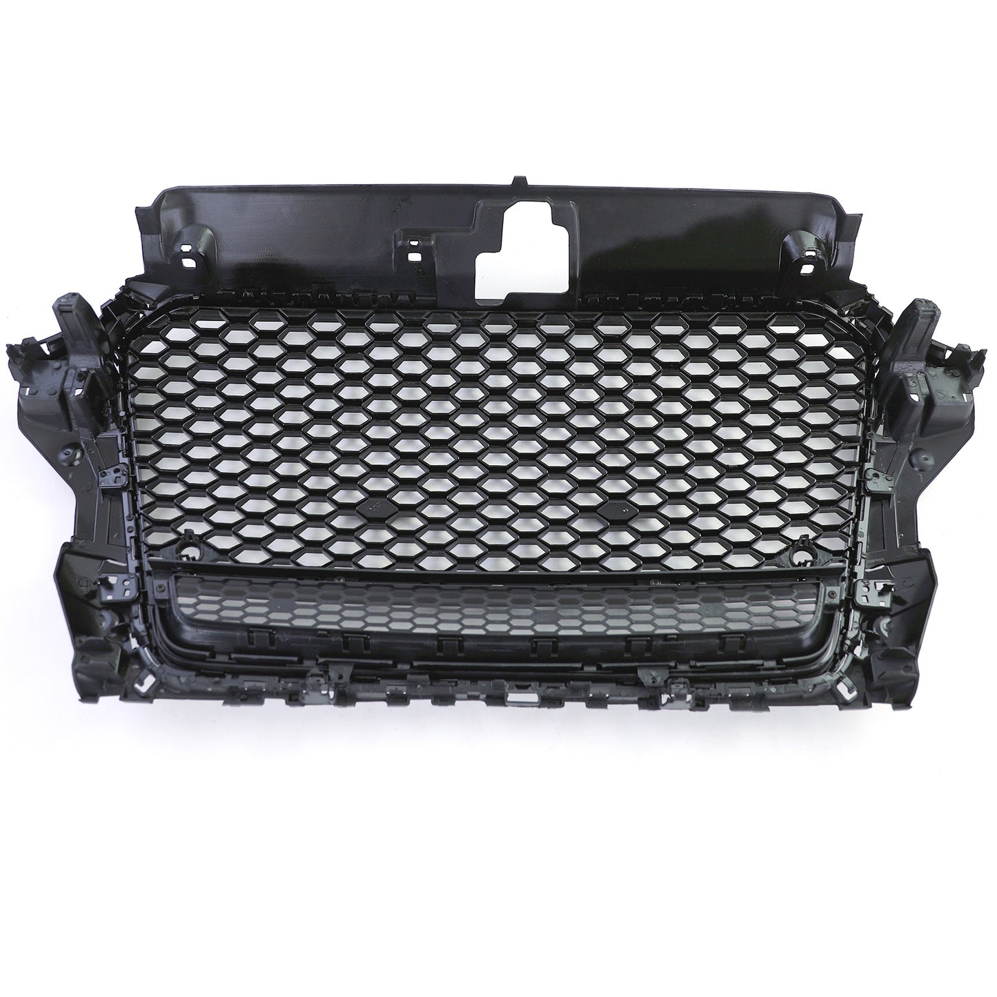 🔥Sport Grill Honeycomb Grill Gloss Black For Audi A3 8V 12-16🔥