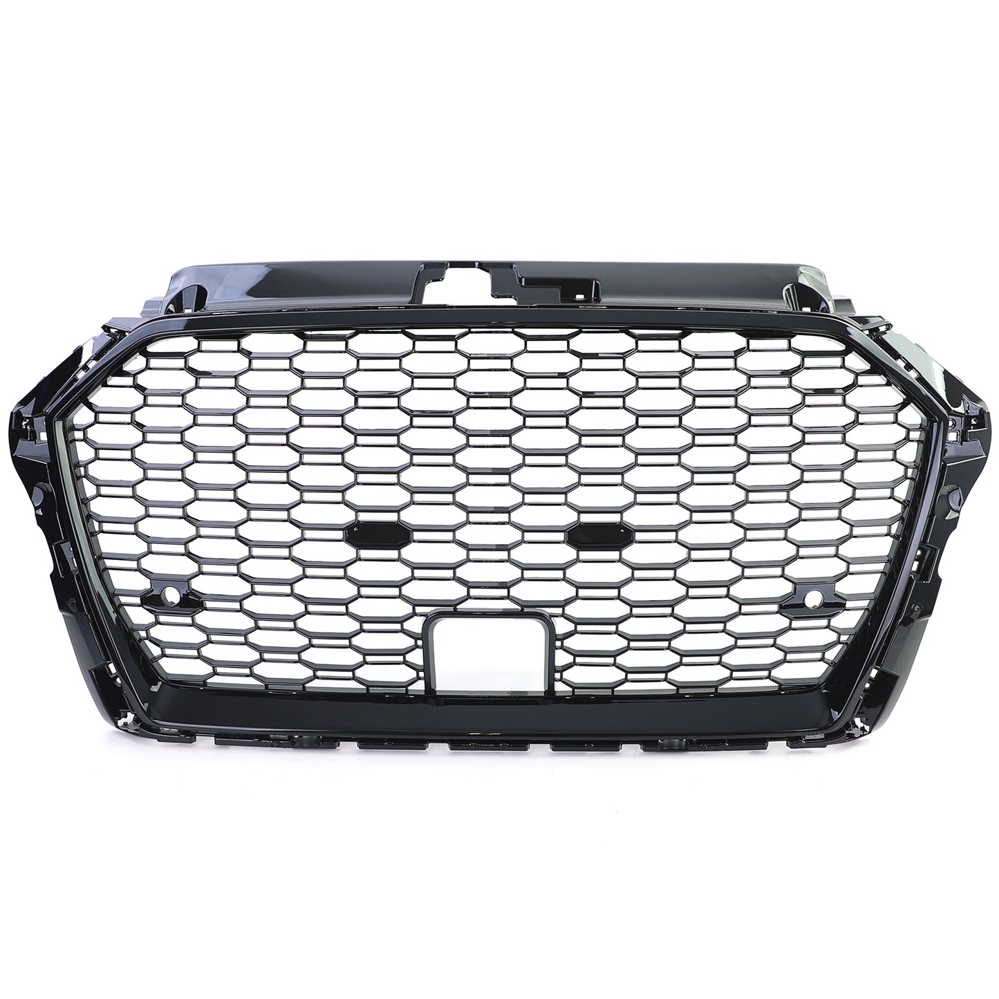 🔥Griglia Sportiva a Nido d'Ape Nero Lucido per Audi A3 8V 16-20 con ACC🔥