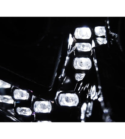 💕 Fari Anteriori Adatto per Ford Focus MK3 11-14 LED Cromo 💕