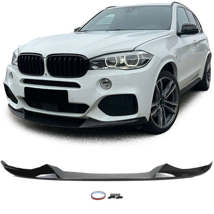 💫Spoiler anteriore Lip Performance Nero lucido adatto per BMW X5 F15 13-18💫