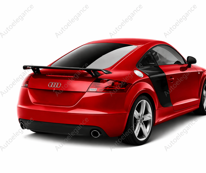 🔥SPOILER POSTERIORE PER BAGAGLIAIO NERO LUCIDO PER AUDI TT MK2 2008 -2018🔥
