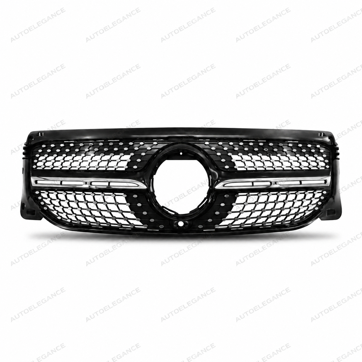 💫ART.10389 Griglia Stile Diamante per GLB (X247) (2020-2023) Paraurti standard Nero💫