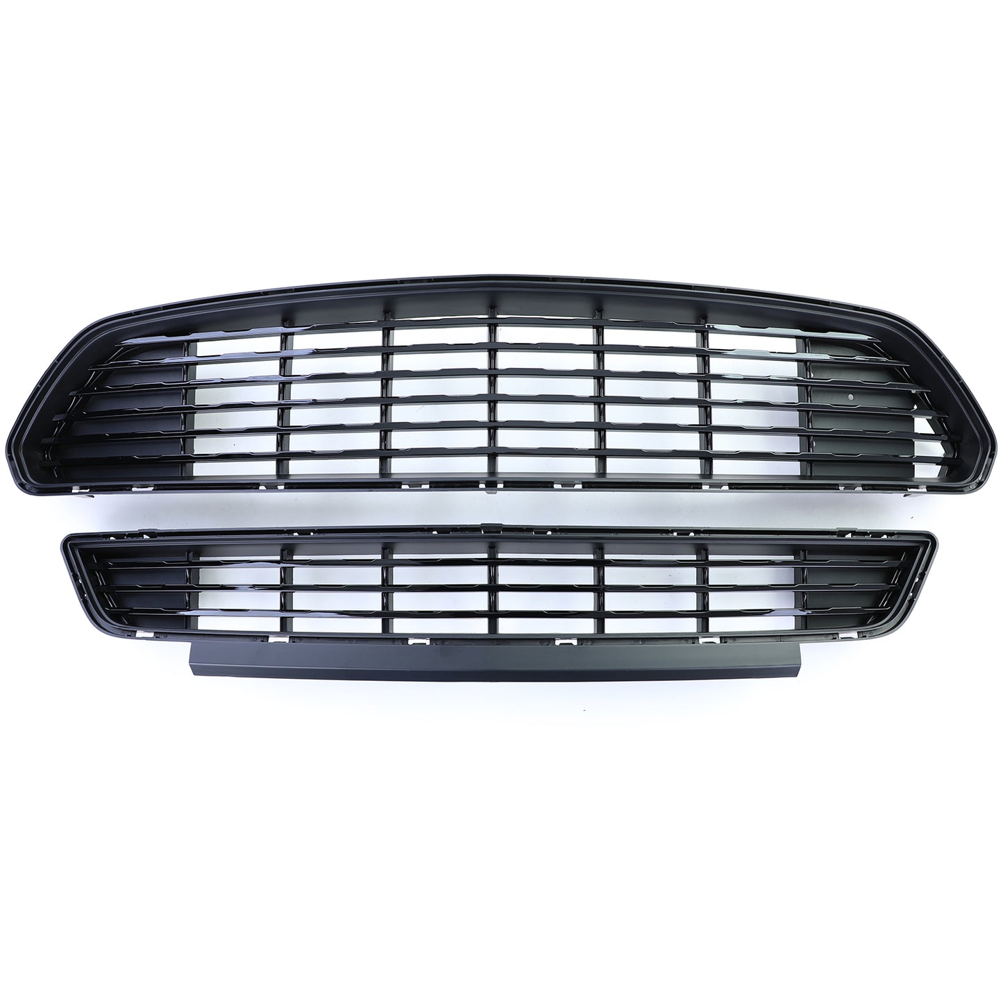 ✨Gloss Black Top Bottom Sport Grille Set for Ford Mustang 6 14-17✨
