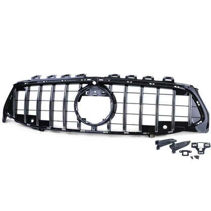 ⭐Griglia Sport Cromo Nero Lucido adatto per Mercedes CLA C118 X118 da 19⭐