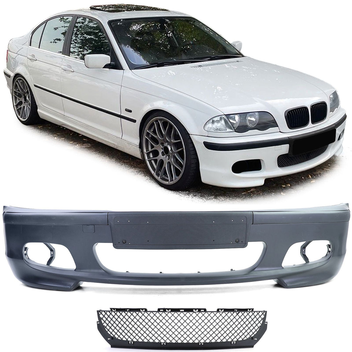 paraurti anteriore m bmw serie 3 e46 98-07