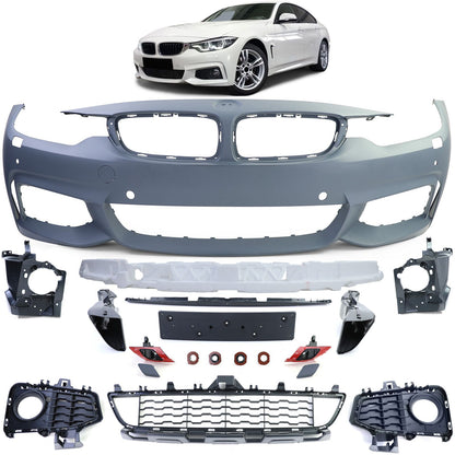 paraurti anteriore m bmw serie 4 f32 f33 f36 f82 f83 13-21