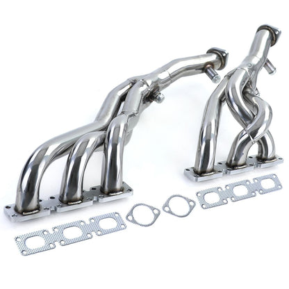 💫ART.7968 Collettore di Scarico in Acciaio Inox per BMW Serie 3 E46 320i 325i 330i💫