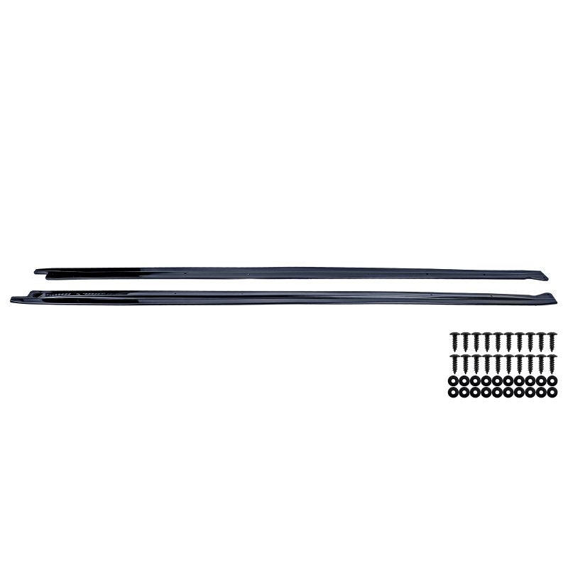 ART.4001 Sotto minigonne nera lucida per BMW X5 F15 13-18