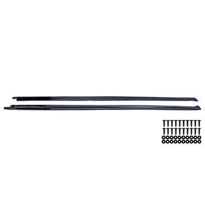 ART.4001 Sotto minigonne nera lucida per BMW X5 F15 13-18