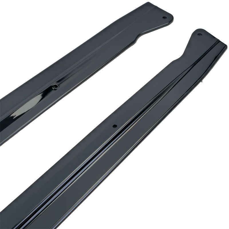 ART.4001 Sotto minigonne nera lucida per BMW X5 F15 13-18