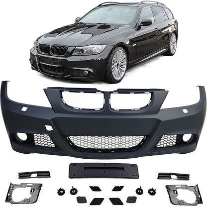 🔥Paraurti anteriore Facelift Look e Griglia adatto per BMW Serie 3 E90 E91 🔥