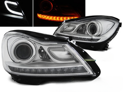 ART.5967 FARI  ANTERIORI MERCEDES CLASSE C W204 11-14