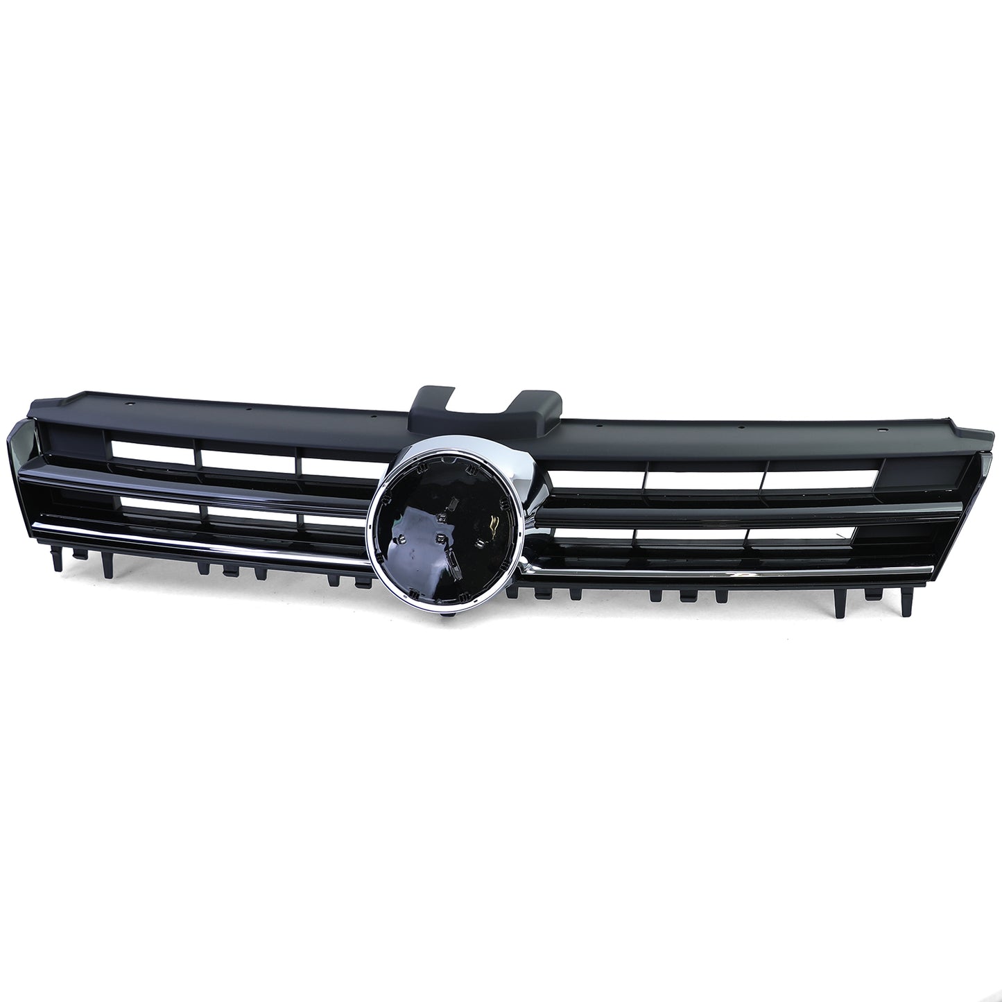 🌟Griglia Sport Nero Lucido con Striscia Cromata per VW Golf 7 anche GTI 12-17🌟