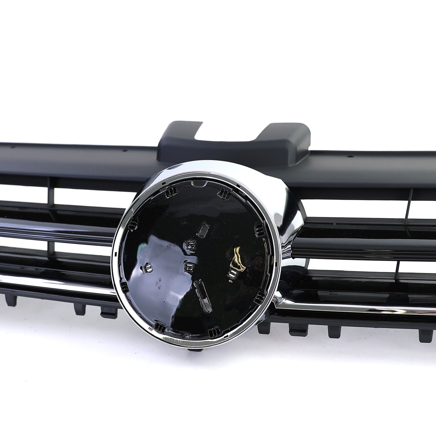 Gloss Black Sport Grille with Chrome Stripe for VW Golf 7 also GTI 12-17
