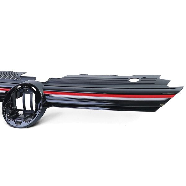Sport radiator grille with illuminated red bar for VW Golf 8 also GTI from 2019 