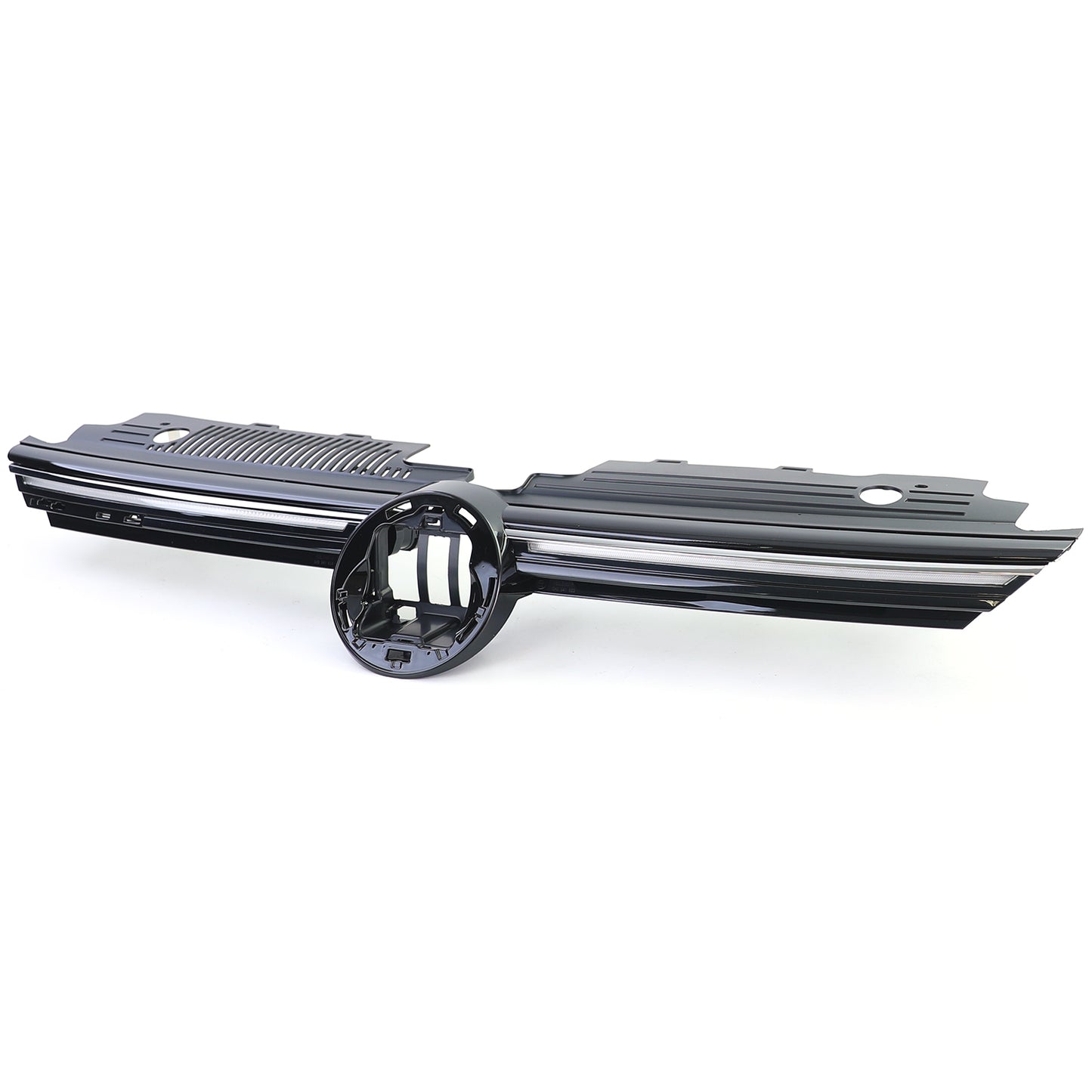 ⭐Griglia radiatore sportiva con striscia cromata illuminata per VW Golf 8⭐