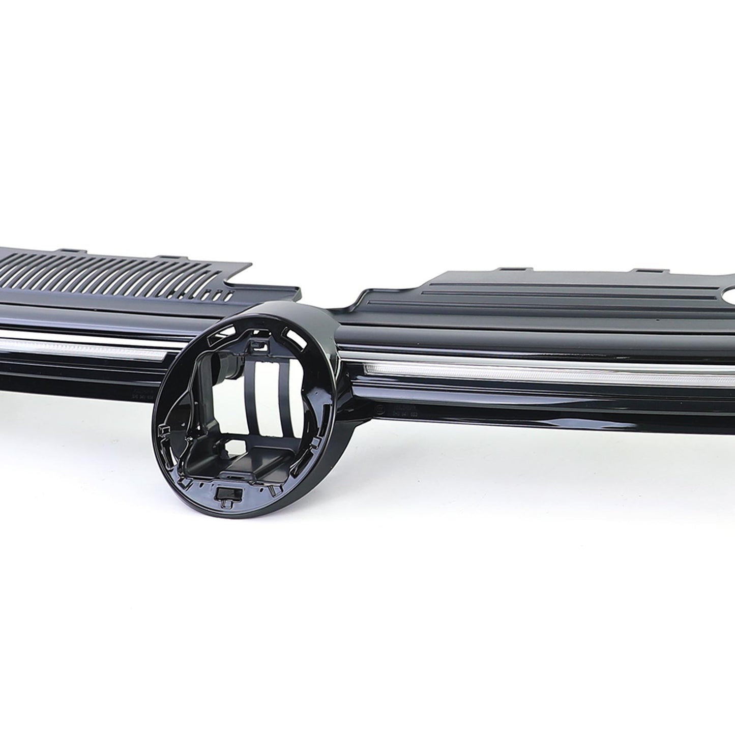 ⭐Griglia radiatore sportiva con striscia cromata illuminata per VW Golf 8⭐