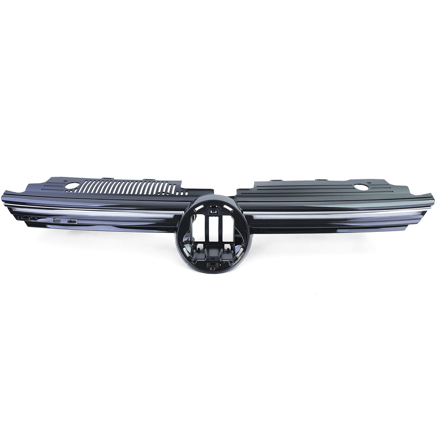 ⭐Griglia radiatore sportiva con striscia cromata illuminata per VW Golf 8⭐