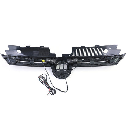 ⭐Griglia radiatore sportiva con striscia cromata illuminata per VW Golf 8⭐