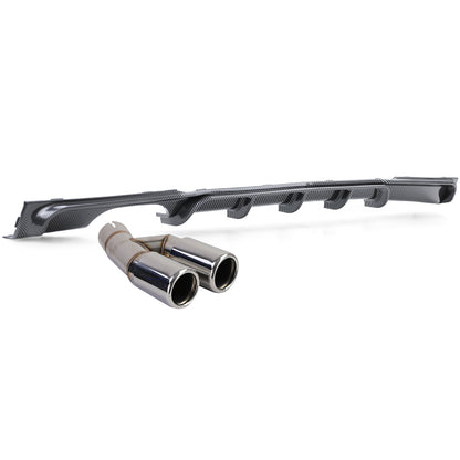 Carbon Rear Diffuser + Exhaust Tip Suitable for BMW F30 F31 31