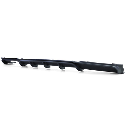 Matte rear diffuser + exhaust tip suitable for BMW F30 F31 31 