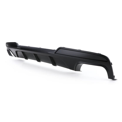 diffusore posteriore + terminali di scarico cromati adatto per BMW F10 F11 520