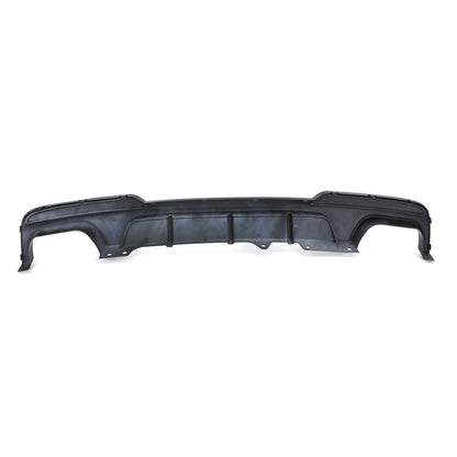 diffusore posteriore + terminali di scarico cromati adatto per BMW F10 F11 520