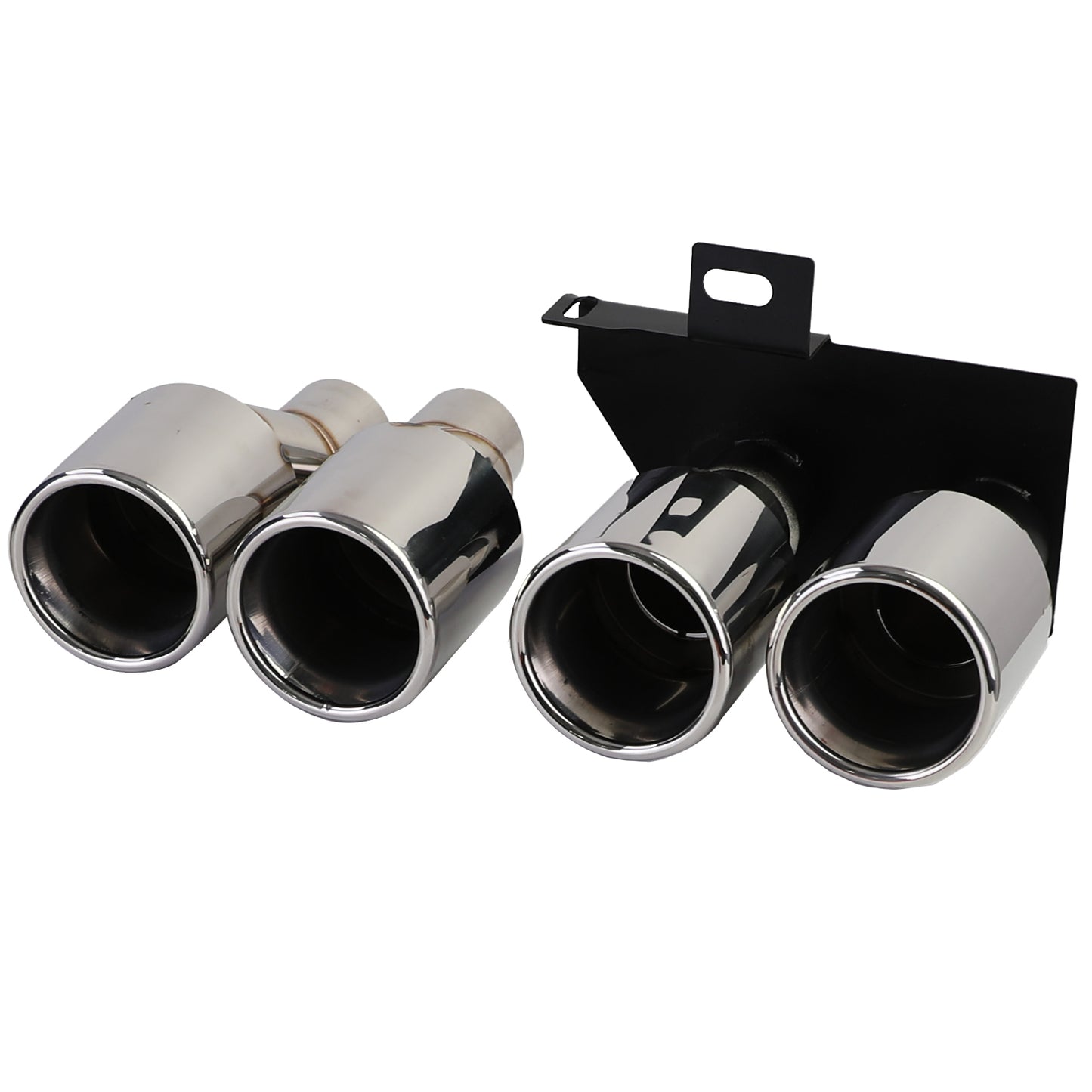 Chrome exhaust tips suitable for BMW F10 F11 520 523 525 528 530