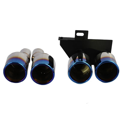 Rear Diffuser + Exhaust Tips Suitable for BMW F10 F11 
