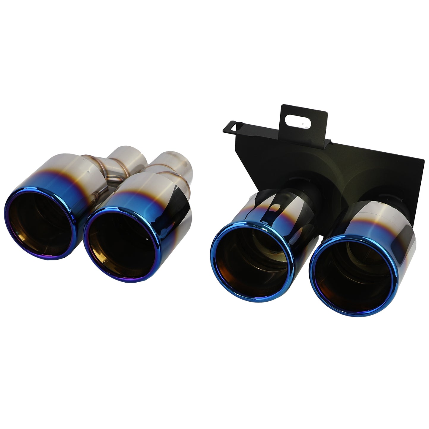 Rear Diffuser + Exhaust Tips Suitable for BMW F10 F11