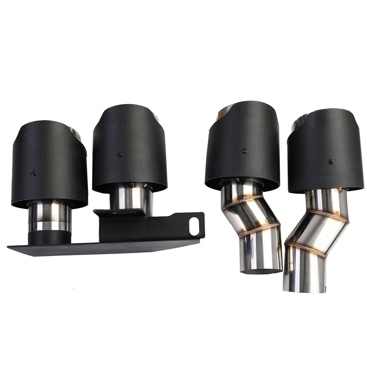 Carbon exhaust tips suitable for BMW F10 F11 520 523 525 528 530