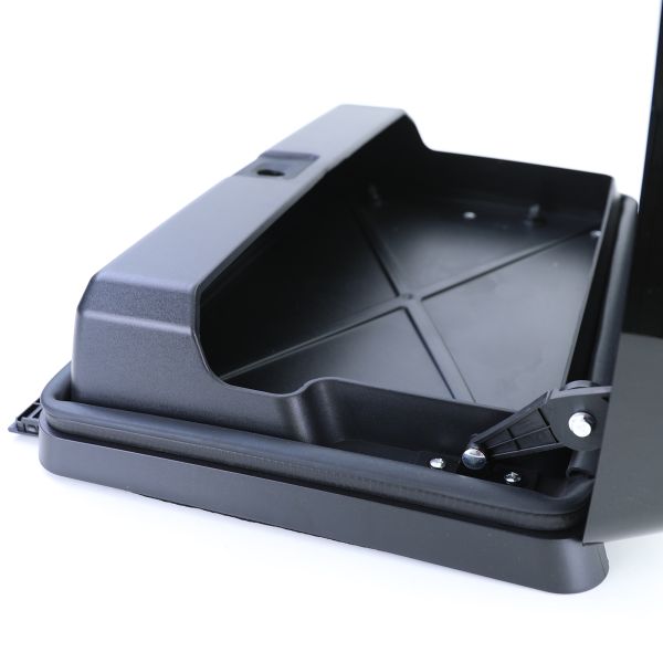 Scatola portaoggetti Scatola finestrino laterale nera per Land Rover Defender L663 90 110