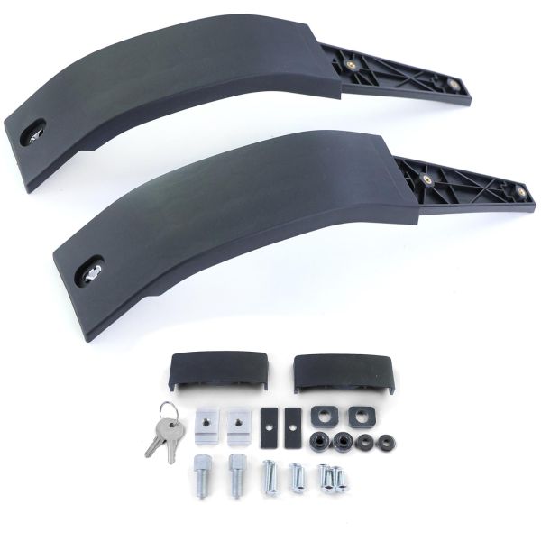 Scatola portaoggetti Scatola finestrino laterale nera per Land Rover Defender L663 90 110