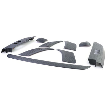 Set Coperture Protettive Offroad Nero Opaco per Land Rover Defender L663 110 ab19
