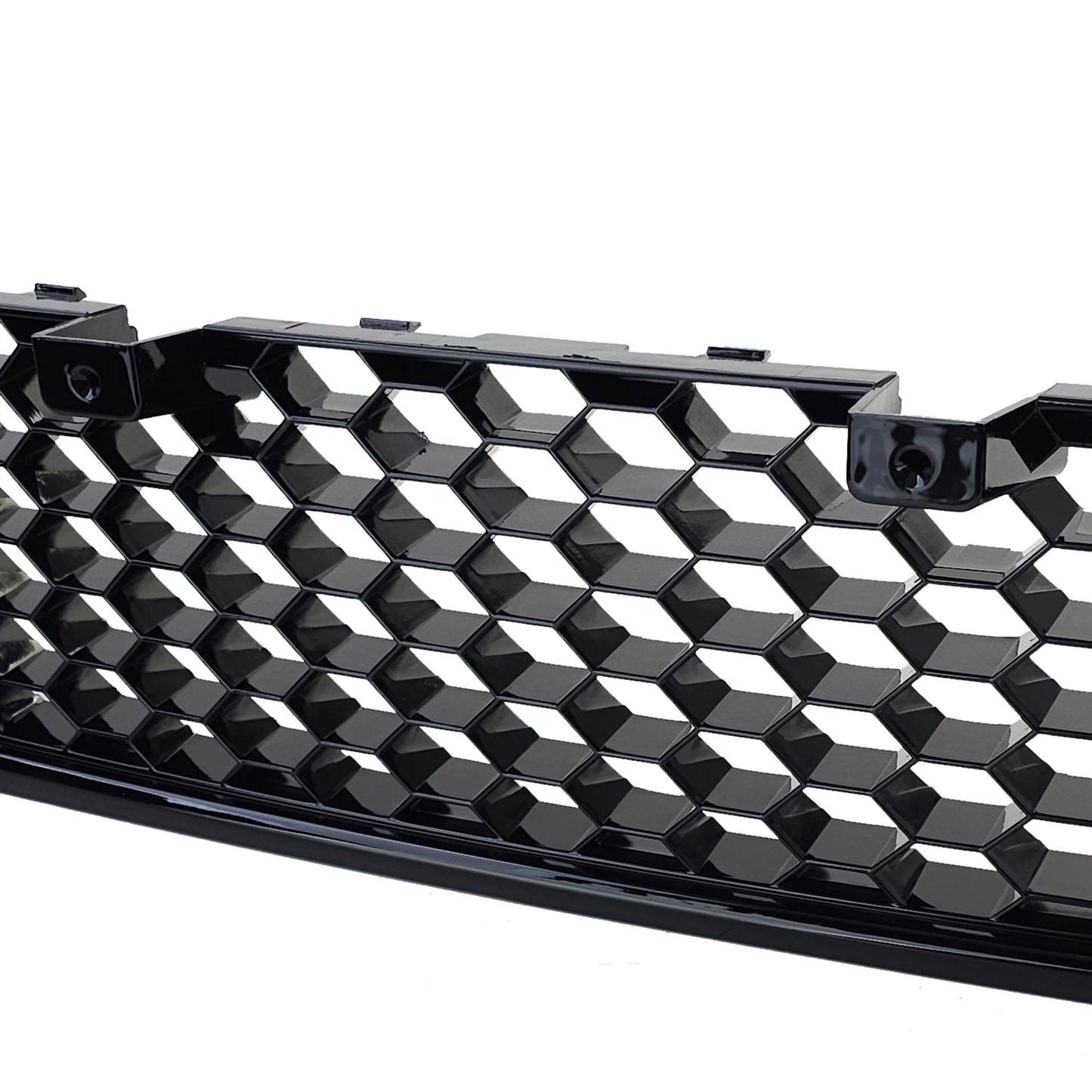 ✨Griglia a nido d'ape lucida per fendinebbia paraurti per VW Golf 6 08-13✨