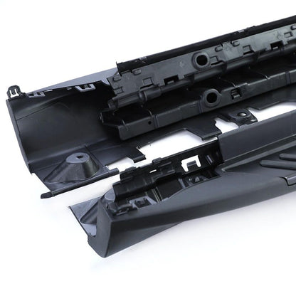 PEDANE LATERALI IN ALLUMINIO BLACK EDITION OE-STYLE PER BMW X5 F15 2013-07/2018