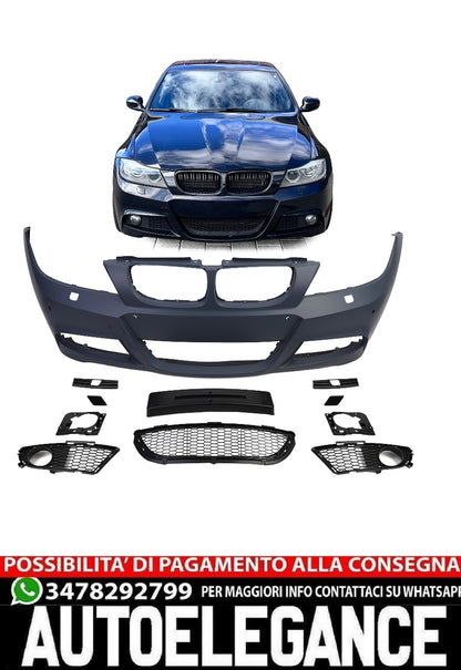 Paraurti anteriore sportivo adatto per BMW Serie 3 E90 E91 08-13