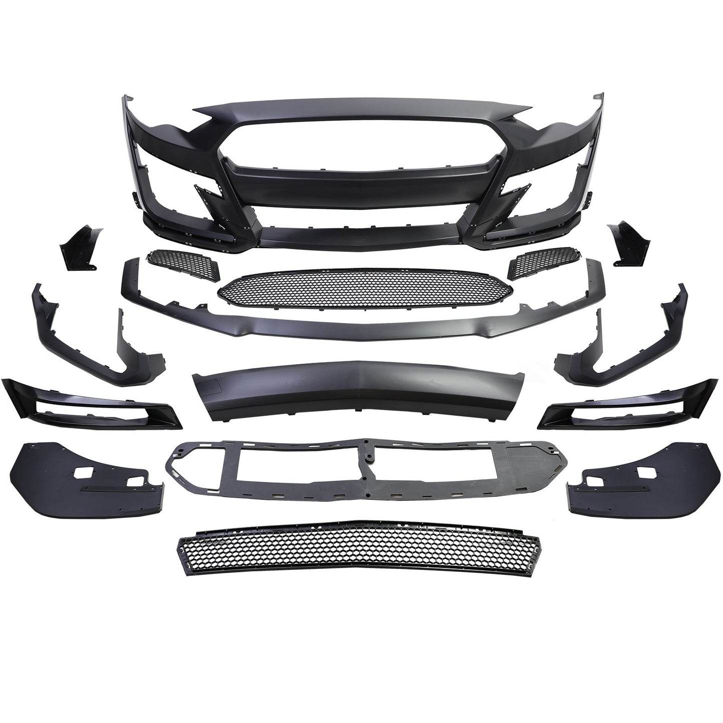 4002⚡Paraurti anteriore Shelby GT500 ADATTO PER Ford Mustang 6 Coupe Cabrio18-23