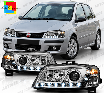 ART.6329  FARI ANTERIORI ADATTO PER  FIAT STILO 3D 10.01-08
