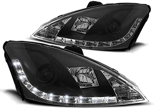 💫ART.6418 FARI ANTERIORI DAYLIGHT NERI per FORD FOCUS 2001-2004 💫