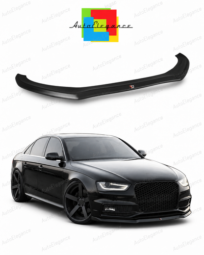 💕Splitter  adatto  per  AUDI S4 B8 / A4 B8 S-LINE FL nero  lucido 💕