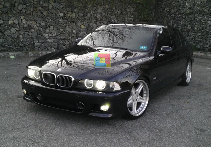 Paraurti anteriore adatto per BMW Serie 5 E39 (1995-2003) con Fendinebbia