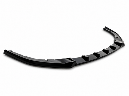 SPLITTER SUITABLE FOR VW GOLF 8 GTI GTD RLINE LOOK GLOSSY BLACK SPORTY DESIGN 