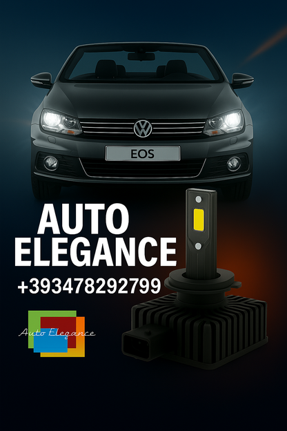 💕COPPIA LAMPADE D1S LED DA XENON A LED PER  VW EOS I💕