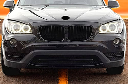 ❤️GRIGLIA RADIATORE SPORTIVA ADATTA PER BMW X1 E84 OPACO NERO❤️